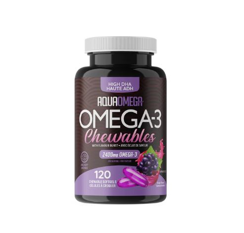 High DHA Omega3 Grape120 Chewable Softgel