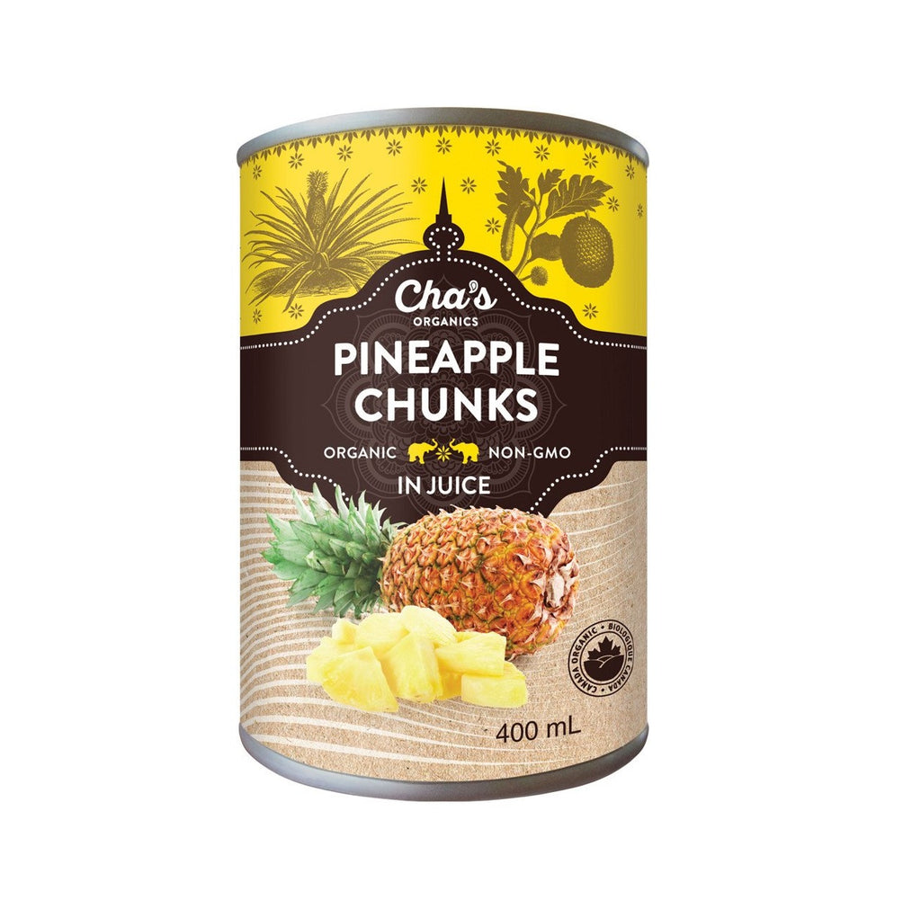 Cha's Pineapple Chunks 400ml | Qi Natural Food