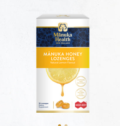Manuka Honey Lozenge Lemon 65g