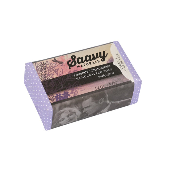 Lavender Chamomile Handcrafted Bar Soap 141g
