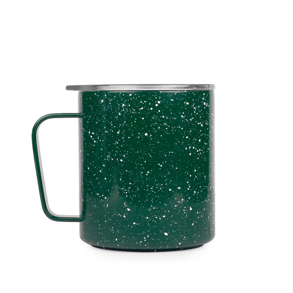 Camp Cup Green Speckled Gloss 12oz