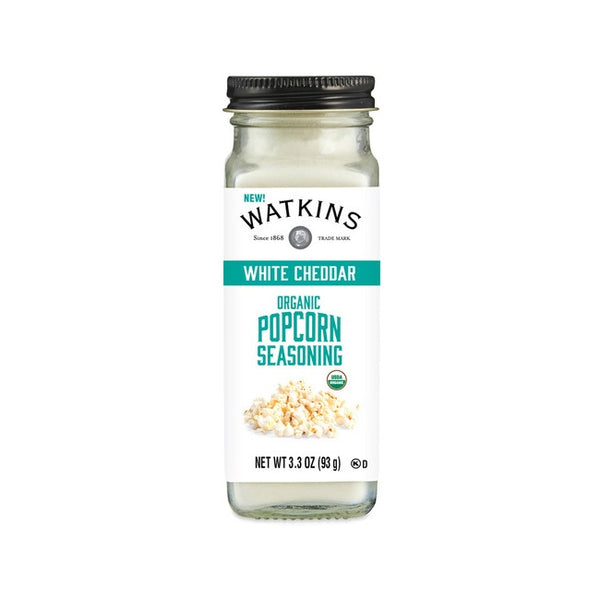 Organic White Cheddar Popcorn Seasoning 93g