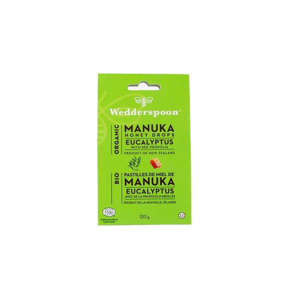 Organic Manuka Eucalyptus Drops 120g