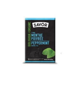 Tea Peppermint Organic 16 Bags, 24g