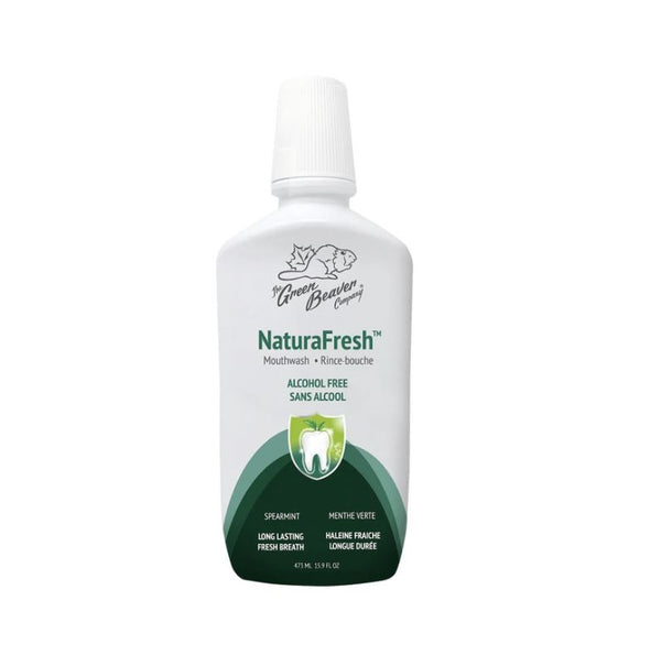 NaturaFresh Frosty Mint Mouth Wash Alcohol Free 473ml