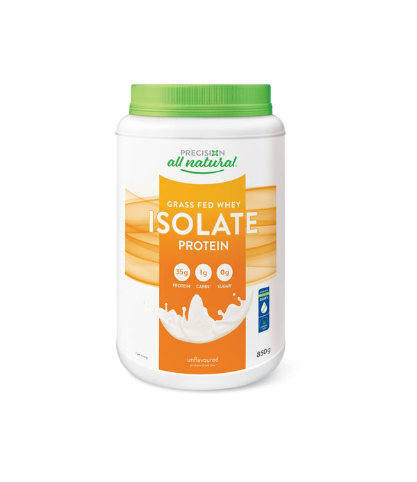 All Natural Whey Isolate Unflavoured 850g