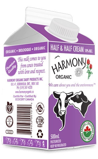 Harmony 10% Cream in Carton 500mL