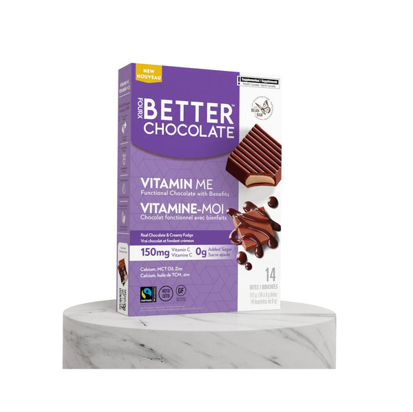 Vitamin Me Chocolate Bites Creamy Fudge 14 x 8g