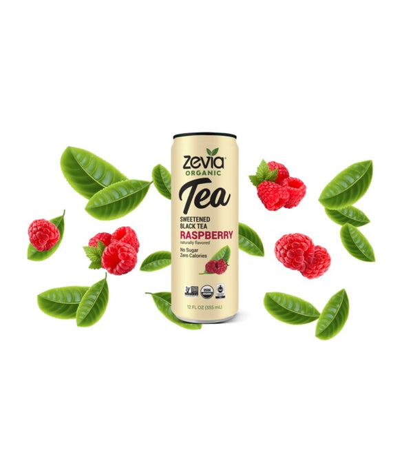 Organic Black Tea Raspberry 355ml