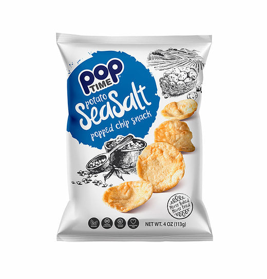 Potato Popped Chip Sea Salt 113g