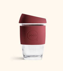 Reuseable Glass Cup Ruby Wine 6oz