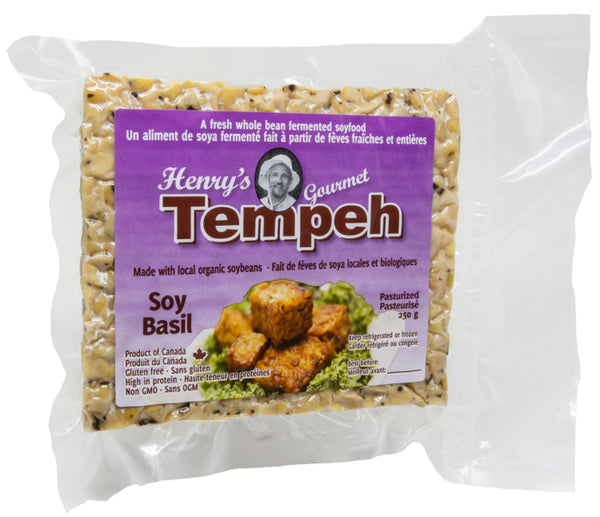 Tempeh Soy Basil 250g