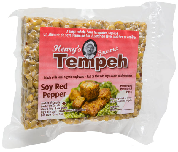 Tempeh Soy Red Pepper 250g