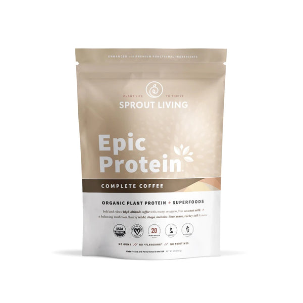 Organic Epic Protein Complete Coffee 456g