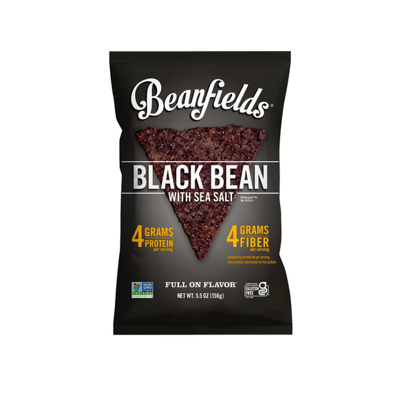 Black Bean Chips Sea Salt 156g