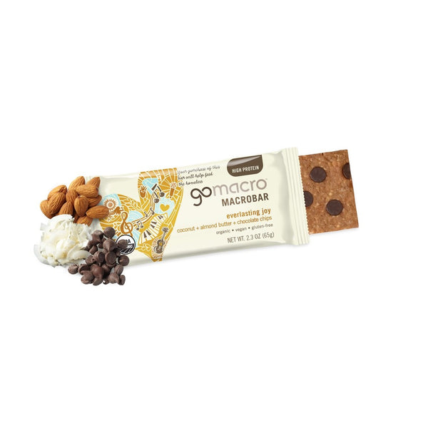 Macrobar Coconut Almond Chocolate Chips 65g