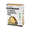 Unbleached Paper Sandwich 50 Bags