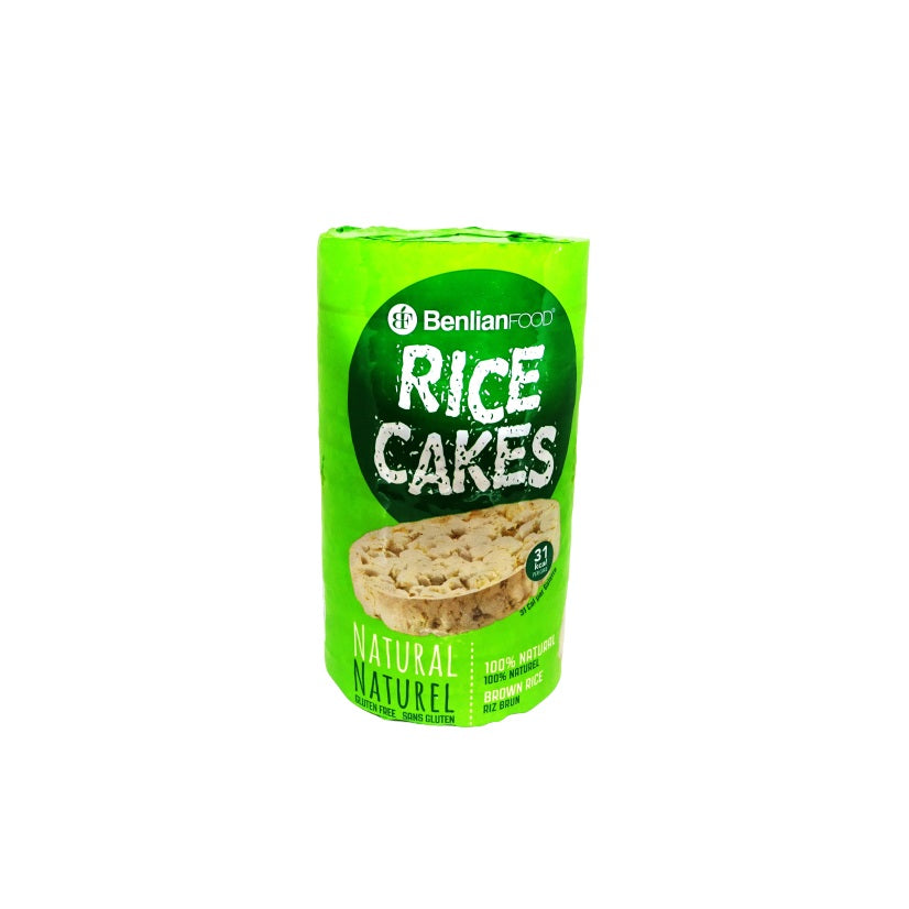 Natural Brown Rice Cakes 100g | Qi Natural Food