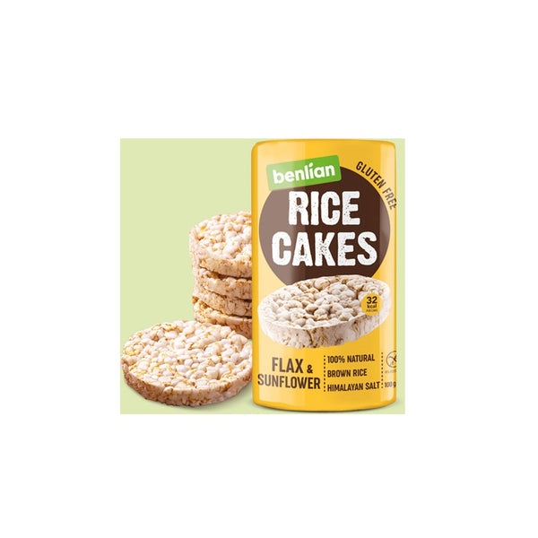 Flaxseed Sunflower Rice Cakes 100g