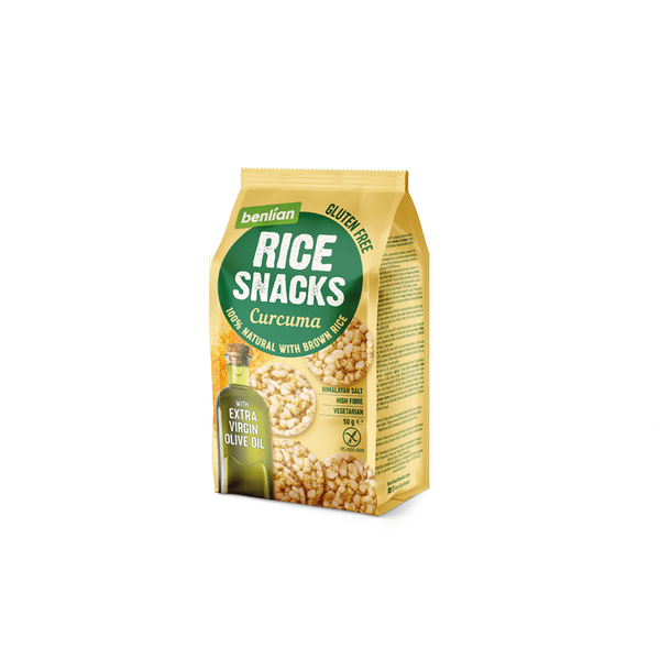 GF Turmeric Rice Snacks 50g