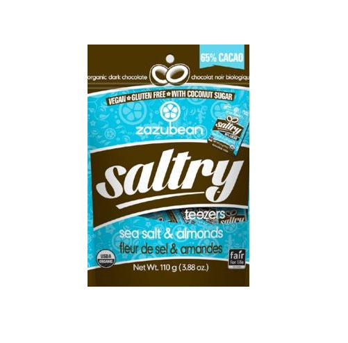 Saltry Teezers Sea Salt & Almond Organic 110g