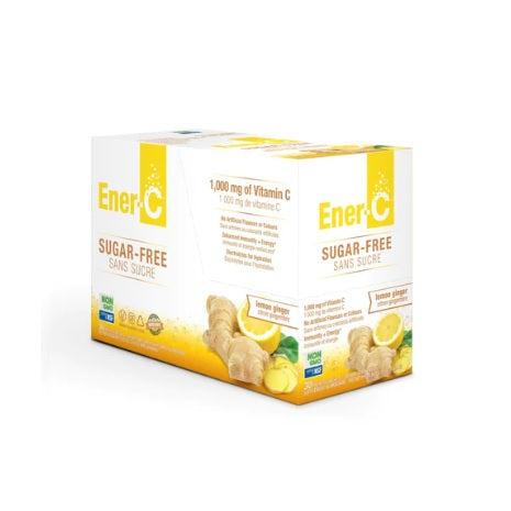 Ener-C Lemon Ginger Sugar Free 30 packs