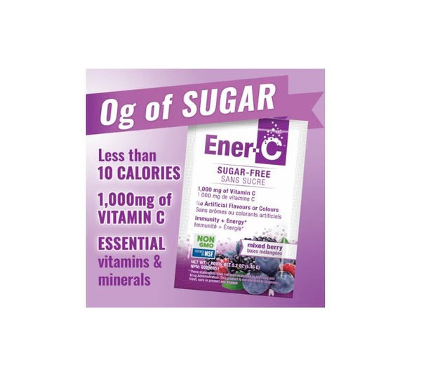 Ener-C Mixed Berry Sugar Free 5.46gEach