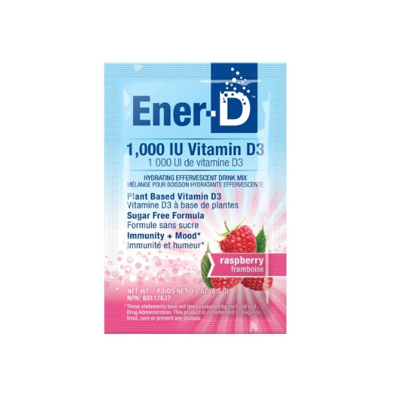 Ener-D Raspberry Sugar Free 6.1g