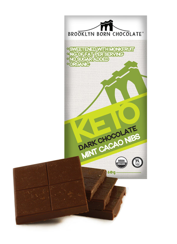 Keto Chocolate Mint Cacao Nibs 60g