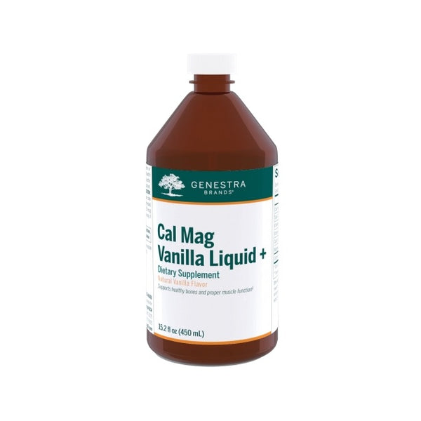 Calcium Magnesium Vanilla Liquid Plus 450mL