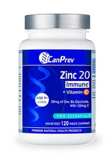 Zinc Immune + Vitamin C 120 Veggie Caps