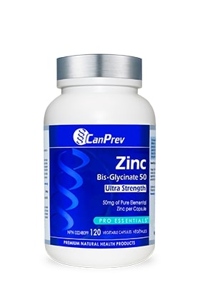 Zinc Bisglycinate 50Ultra Strength 120 Veggie Caps