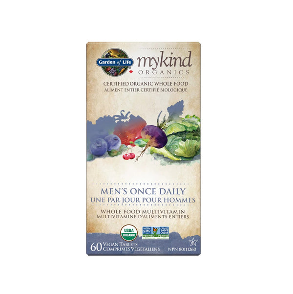 Mykind Organic Men's Once Daily 60 Vegan Tablets