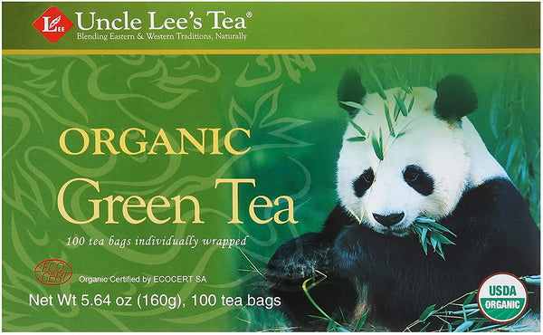 Organic Green Tea 100 Tea Bags
