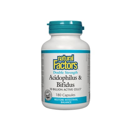 Acidophilus Bifidus Double Strength Goat Milk 180 Caps - ProbioticsRefrigerate
