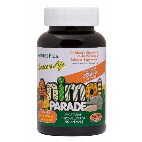 Animal Parade Multi Vitamin Orange 90 Caplets - Kid Vitamin