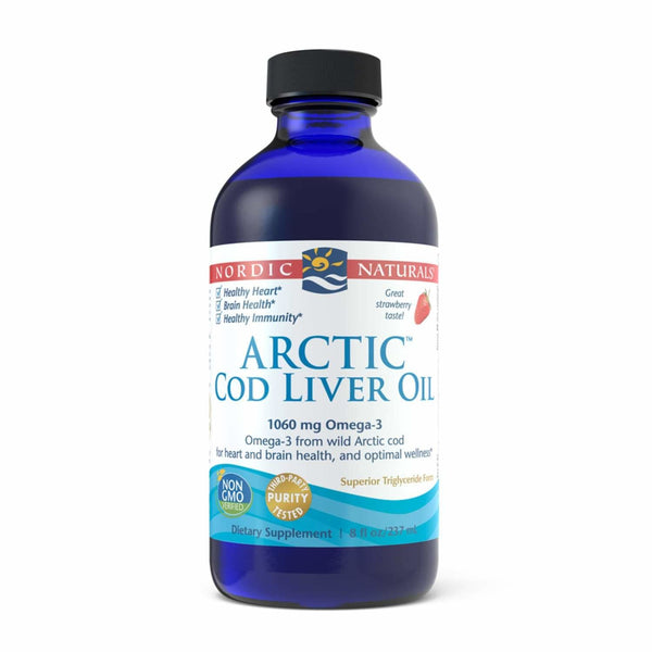 Arctic Cod Liver Oil Strawberry 237ml - Fish Oil