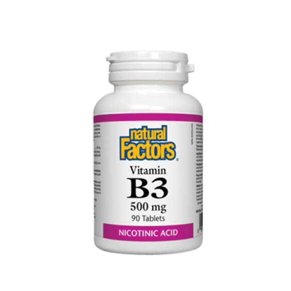 B3 Niacin 500mg 90 Tablets - VitaminB