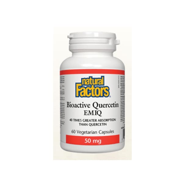 Bioactive Quercetin EMIQ 50mg 60 Veggie Caps - VitaminC
