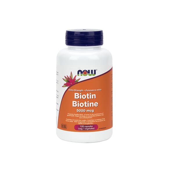 Biotin 5000mcg 120 veg caps - VitaminB