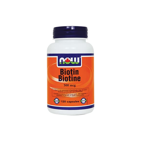 Biotin 500mcg 120 Caps - VitaminB