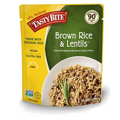 Brown Rice Lentils 250g - Instant