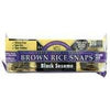 Brown Rice Snaps Black Sesame 100g