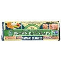 Brown Rice Snaps Tamari Seaweed 100g - Chips