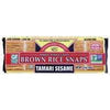 Brown Rice Snaps Tamari Sesame 100g