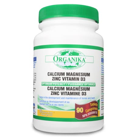 Calcium Magnesium Zinc Vitami D3 90 Tablets - Bone