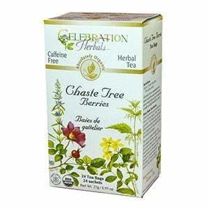 Chaste Tree Berries Organic 24 Tea Bags - Tea