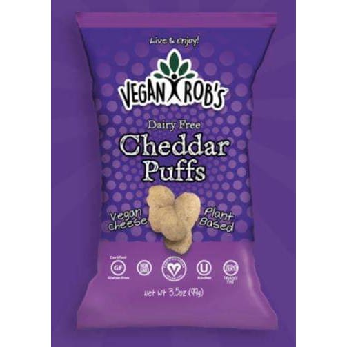 Cheddar Puffs Dairy Free Chips Organic 99g - Chips
