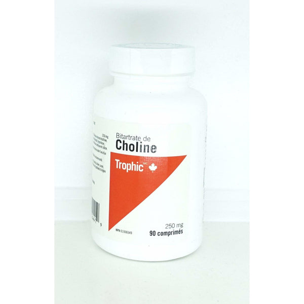 Choline 250mg 90 Tablets - Brain/Cognitive