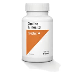Choline and Inositol 500mg 90 Tablets - Brain/Cognitive